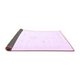 thumbnail image 2 of Ahgly Company Indoor Rectangle Solid Purple Modern Area Rugs, 2' x 3', 2 of 4