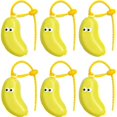 thumbnail image 1 of wonima02 Banana Shaped Toothbrush Case, Portable Banana Toothbrush Case With Toothpaste Dispenser, Fun Banana Travel Toothbrush & Toothpaste Holder For Home Travel Outdoor Camping (6pcs-2), 1 of 1