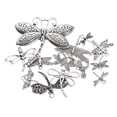 thumbnail image 3 of 13 piezas de adornos colgantes para árboles de Navidad - varios colgantes con Zulema Dije para hacer joyas con libélula, 3 of 8