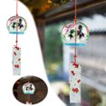 thumbnail image 2 of Apanese Style Glass Wind Chime Cute Miniature Fish Design Novel Wind Home, 2 of 8