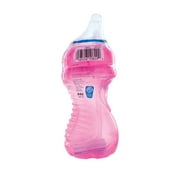 Nuby Easy Grip Soft Straw Sippy Cup, 10 fl oz, Pink