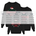 thumbnail image 3 of 2026 Family Christmas Matching Sweatshirts, Xmas Crewneck Long Sleeve Relaxed Fit, Fall Party Graphic Tops S-XXL, 3 of 4