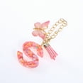 thumbnail image 5 of Unique Bargains 1 Pc Heart Sequin Letter S Butterfly Tassel Pendant Water Cup Pendant Pink Metal Resin, 5 of 5