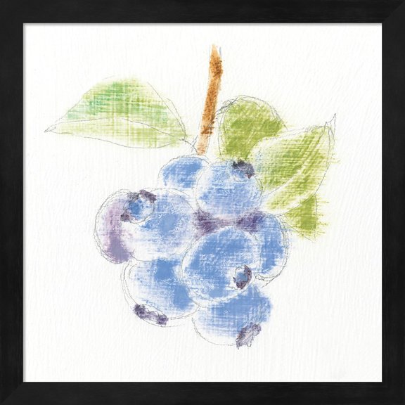 Garden Delight II by Emily Adams, Framed Wall Art, 13.25W x 13.25H