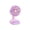 Purple, variant on Candy Color Mini Desktop Deer, Purple Usb Rechargeable Small, Office Desk Home Study For Daily Use, Candy Color Quiet Compact Essential, Summer Cooling Breeze Sweet Desk