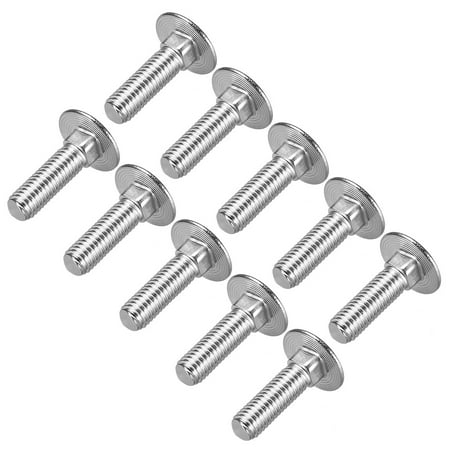 

Carriage Bolts Neck Carriage Bolt Round Head Square Neck 304 Stainless Steel M8x20mm 12 pcs