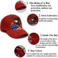 Baseball Cap, Artiflr American Flag Bald Eagle Embroidered Patriotic