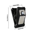 thumbnail image 3 of LMTODLFG 118Leds Solar Lights Outdoor Clip Motion Sensor Lights Security Light 3 Modes, 3 Color Temperature, Solar Powered, USB Charging, 3 of 9