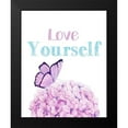 thumbnail image 2 of Allen, Kimberly 20x24 Black Modern Framed Museum Art Print Titled - Love Yourself 3, 2 of 5