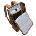 thumbnail image 3 of Carhartt 21L Top-Load Backpack, Water Resistant Coated Canvas Base with Laptop Sleeve, Brown, One Size, 3 of 6