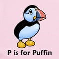 thumbnail image 2 of CafePress - P Is For Puffin Infant Bodysuit - Baby Light Bodysuit, Size Newborn - 24 Months, 2 of 4