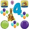 Scooby Doo Party Supplies 4th Birthday Party Balloon Decoration Kit