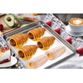 thumbnail image 2 of Happon Quality Cookie Sheet Pan - Stainless Steel Half Sheet Baking Pan ，This 12*9inch Baking Sheet is Rust & Warp Resistant, Heavy Duty, of Thick Gauge, 2 of 7