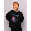 thumbnail image 2 of Retro Aesthetic Mountains Sweatshirt Women -Image by Shutterstock, Female Large, 2 of 4