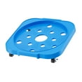 thumbnail image 1 of Colaxi Movable Propane Cylinder Base Propane Bottle Base Multi Purpose Stabilizing Base Support Tray Rolling Base for Potted Plants Blue, 1 of 8