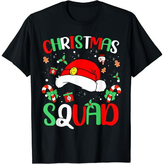 Christmas Morning Squad Xmas Holiday Pajama Matching Family T-Shirt