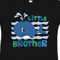 thumbnail image 4 of Inktastic Whale Little Brother Boys Toddler T-Shirt, 4 of 5