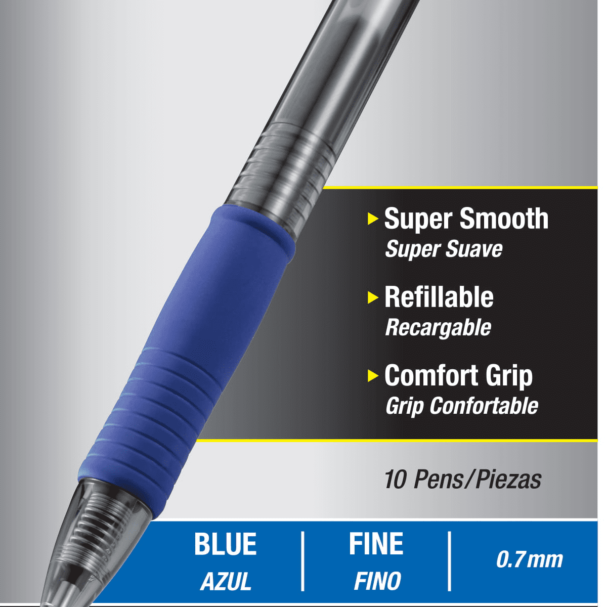 Pilot Automotive 14784 PILOT G2 Premium gel Pens, Fine Point Gel Ink Pen,  0.7 mm, Refillable & Retractable Rolling Ball, 5 Black and 5 Blue pens (Bulk