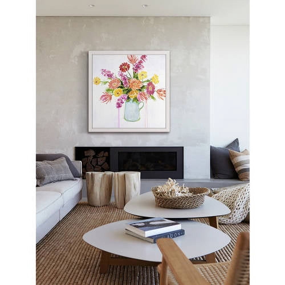 Marmont Hill - "Garden Bloom I" by Julie Joy Framed Painting Print