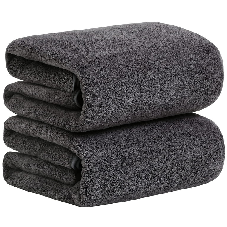2/4 Pcs Bamboo Charcoal Coral Velvet Bath Towel For Adult Soft Absorbent  Quick-Drying Towel Home Bathroom Microfiber Towel Sets - AliExpress