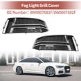 thumbnail image 2 of 1 par de rejilla de luz antiniebla delantera para Audi A4 B9 S-Line S4 No.8W0807681F/8W0807682F tono negro plateado, 2 of 7