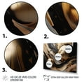 thumbnail image 3 of Designart "Gold And Black Captivating Marble I" Abstract Marble Wall Art Living Room, 3 of 5