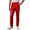 Red, variant on Men Casual Pants Carnival Clothes For Casual Pants With Festive Sequins And Gold Nightlife Style Hop Relaxed Fit Trousers For Daily Wear And Parties Black XL