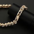 thumbnail image 5 of Ayyufe Women Full Cubic Zirconia Inlaid Bracelet Bangle Party, 5 of 7