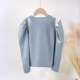 thumbnail image 6 of URMAGIC Autumn Baby Girls Clothes Sweatshirt Tops Toddler Pullover Casual Tops 1-7 Years, 6 of 11