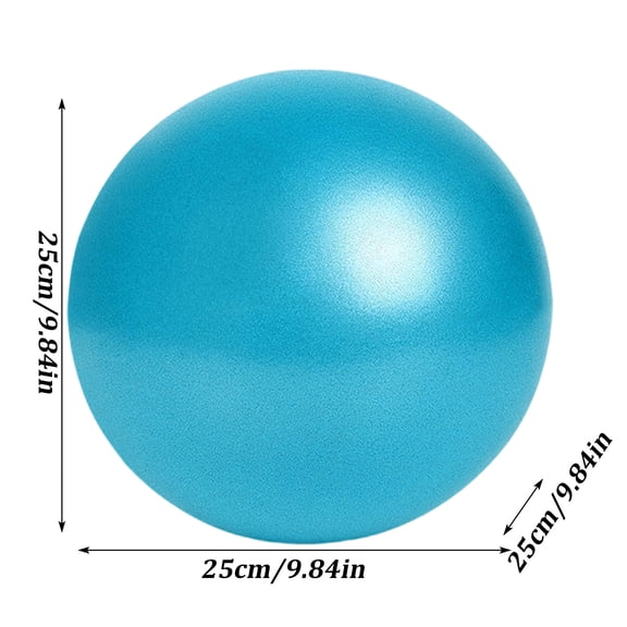 Explosion Proof Yoga Ball Thickened Pvc Yoga Ball Fitness Ball for Pregnancy Childbirth Stability Training Balance Improvement and Home Exercise Gray