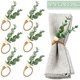 thumbnail image 5 of 2025 18 Pieces Eucalyptus Napkin Rings Beads Home R Faux Napkin Hs For, 5 of 5