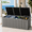 180Gal-Gray, variant on Seizeen 130Gal Deck Box Waterproof, Resin Outdoor Storage Box with Reinforced Frame, Patio Storage Box for Pool Accessories, Toy Cushions Storage Bench on Wheels Up to 600lb, Diamond Pattern