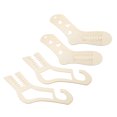 thumbnail image 1 of Unique Bargains Sock Blocker, 2 Pair Adjustable Socks Blocker Wood Stretcher Large Small Funny for Knitting Crochet, 1 of 5
