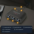 thumbnail image 5 of Neorosiri 120W Car Charger Adapter, PD3.1 Fast Charging Cigarette Lighter Splitter, 5 Ports for Simultaneous Charging, Compatible with GPS, Dash Cam, Vacuum, Car Fridge, and More, 5 of 9