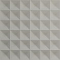 thumbnail image 5 of Ekena Millwork 19 5/8"W x 19 5/8"H Damon EnduraWall Decorative 3D Wall Panel, Universal Metallic Carbon Mist (12-Pack for 32.04 Sq. Ft.), 5 of 6