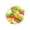 D, variant on Snuffle Ball for Dogs, Designed for Small Breeds and Puppies, Interactive Dog Toys, Keeps Pets Busy with Storage Bag Machine Washable