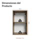 thumbnail image 2 of Alacena Gabinete Superior Cocina Madesa Vik 40cm MG, 2 of 5