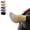 Yellow, variant on Remote Control Electric Car Tail, Wagging Tail for Car, USB Rechargeable Furry Tail with Adjustable Speed
