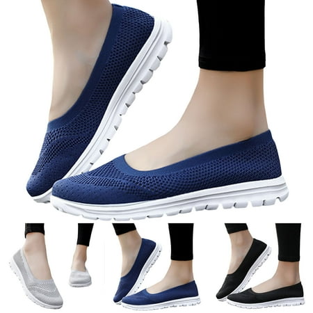 

Vedolay Casual Shoes Ladies s Platform Cute Bow Slip on Sneaker Casual Fashion Loafers Silver 7.5