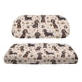thumbnail image 6 of Garronmavis Dachshund Dog Claws Golf Cart Front Seat Covers Universal Fit Front Seat Cover Decor Accessiores for Enhance Interior Beauty Easy to Install and Clean, 6 of 6