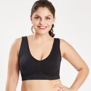 

Plus Size Bras For Women Seamless Bra With Pads Big Size Bralette Push Up Brassiere Bra Vest Wireless 4XL 5XL 6XL