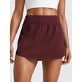 thumbnail image 2 of Falda CRZ YOGA Skort de Tenis de Cintura Alta con Bolsillos Talle S, 2 of 3