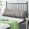 thumbnail image 2 of Leopard Print Body Pillow Cover – Soft & Breathable, Hidden Zipper, 20"x54", Fashion Animal Print – Cheetah & Tropical Spots, Perfect Gift for Side Sleepers, Pregnancy, Modern Home Decor, 2 of 7