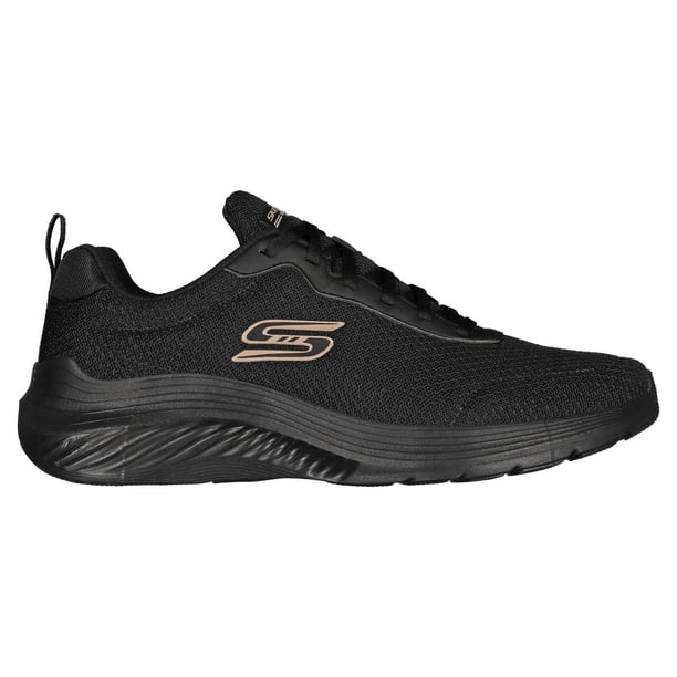 Tenis SKECHERS Hombre Bobs Transpirables Textiles negro 25