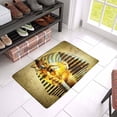 thumbnail image 3 of MKHERT Egyptian Decor Ancient Egypt Tutankhamun Doormat Rug Home Decor Floor Mat Bath Mat 23.6x15.7 inch, 3 of 3