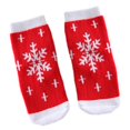 thumbnail image 1 of S Calcetines de Navidad para bebés y niños pequeños, calcetines de dibujos animados de Papá Noel, alce, oso, copo de nieve, patrones de rayas, toalla de felpa, invierno cálido, 1 of 5