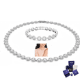thumbnail image 1 of SET CONJUNTO COLLAR + PULSERA + ARETES SWAROVSKI ANGELIC, 1 of 6
