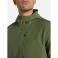 thumbnail image 4 of Ozark Trail Men's & Big Men's Softshell Jacket with Hood, Sizes S-3XL, 4 of 5