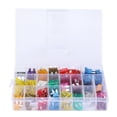 thumbnail image 1 of Blade Fuse Assortment, Blade Fuse Safe Transparent Appearance  For Motorcycles For Trucks For Campers For Cars, 1 of 8