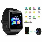 black friday 2021 ads Bluetooth Smartwatch,Touchscreen Wrist Smart Phone Watch Sports Fitness Tracker with SIM SD Card Slot Camera Pedometer Compatible with Android Smartphone for Kids Men Women